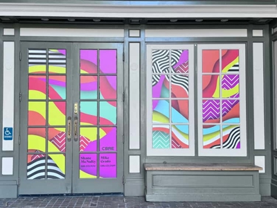 door & window graphics Photo